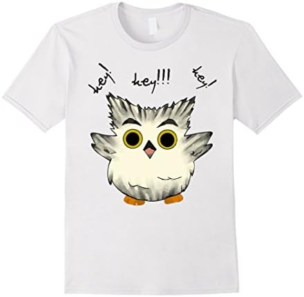 Men's Bokuto Owl T-Shirt Large White