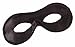 Forum Novelties Mysterious Black Half Mask (One Size-2 Pack, Black)