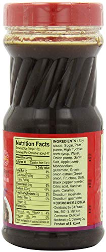 CJ Bulgogi Marinade Korean BBQ Sauce, 29.63 Ounce Bottles (Pack of 4) New Version