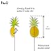 VERSAINSECT Flamingo Pineapple Cupcake Toppers Picks Party Supplies Pool Luau Hawaiian Party Decoration Favors 24 PCS