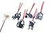 yueton Pack of 9 Creative Black Cat Metal Bookmark with Red Strap