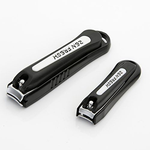 ZenFresh Nail Clippers Set with Nail Catching Case - Life Time Guarantee - Easy To Use