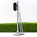 Evemodel HO Scale Model Railroad Train Signals 3-Lights Block Signal G/Y/R (3 pcs)