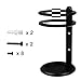 Fintie Aluminum Wall Mount Stand for Amazon Echo Plus / Echo (1st Generation) - Enhanced Strength and Stability Metal Holder Station, Black