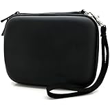 co2CREA Black Hard Shockproof Carrying Travel Orginazer Case for Toshiba Stor.E Basics / Canvio /Samsung M3 Slimline P3 / Western Digital WD My Passport Ultra 1TB 2TB 3TB 4TB/Seagate Backup Plus Slim / 2.5 inch Portable External Hard Drive HDD