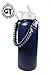 GALAXTEK Paracord Handle for Hydro Flask, Iron Flask, Simple Modern, Secure Carrier, for 12oz to 64oz Wide Mouth Stainless Steel Water Bottles, Easy to Carry Accessory (Blue Camo/Black)