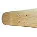 Kerma Blank Natural 7 PLY Maple Cruiser Skateboard Deck Only Multi-sizes (Natural, Length 22.75