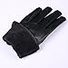 Anccion Mens Touchscreen Texting Winter warm Dress PU Faux Leather Driving Gloves