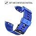 ANCOOL Compatible with Garmin Forerunner 35 Band Soft Silicone Watch Band Sport Strap Replacement for Garmin Forerunner 35 Smart Watch (Royal Blue)