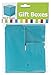 Mini Turquoise Gift Boxes (24 Pack)