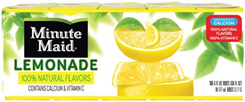 Minute maid lemonade - 10 ct (025000010965)