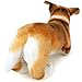 VIAHART Caerwyn The Bent-Knee Pembroke Welsh Corgi | DISCOUNTED DUE TO SOFT UNSTEADY LEGS | 18 Inch Large Welsh Corgi Dog Stuffed Animal Plush Dog | by Tiger Tale Toys
