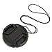 BIRUGEAR 40.5mm DSLR Digital Camera Snap on Lens Cap with Strap for Sony NEX-5T/5TL NEX-3N/3NL NEX-6/6L a5000 a5100 a6000 a6300 a6500 and E-mount 16-50mm F3.5-5.6 Len