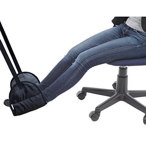 BlueCosto Portable Footrest Flight Carry-on Foot Rest - Enhanced Version 2 Office Products, Office Furniture & Lighting, Furniture Accessories, Footrests