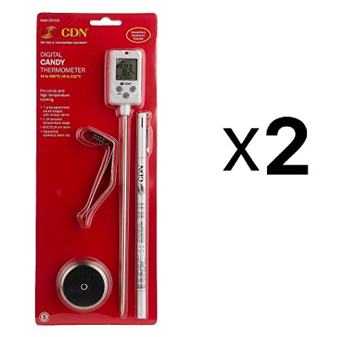 CDN 2 Count DTC450 Digital Candy Thermometer Set by CDN