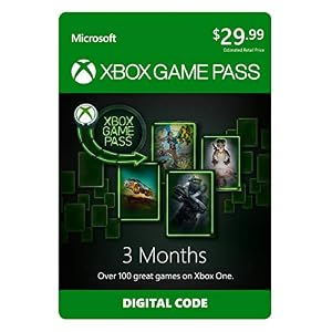 Xbox Game Pass – 3 Month Membership – Xbox One [Digital Code]