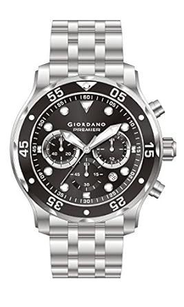 Chronograph Black Dial Mens Watch - P167-11