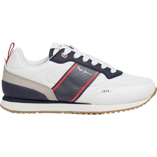 Jungen Dublin Sport B Sneak, Weiß, gebrochenes Weiß