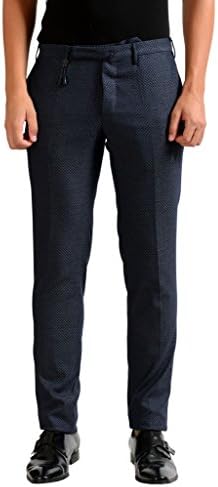 Slowear Incotex "Skin Fit" Men's Wool Bluish Dress Pants US 30 IT 46;