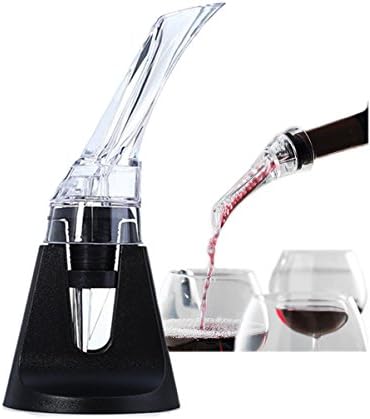 Bailyn Wine Aerating Pourer Decanter Spout,Premium Quality red wine carafe breather,Wine gift,Wine Accessories