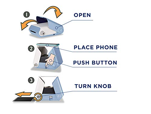 3 KiiPix+Smartphone+Picture+Printer+Blue