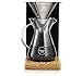 Osaka Wood Pour-Over Coffee Station - Full Brewing Set for a Homemade Pourover - 20oz. Capacity. Mount Zao
