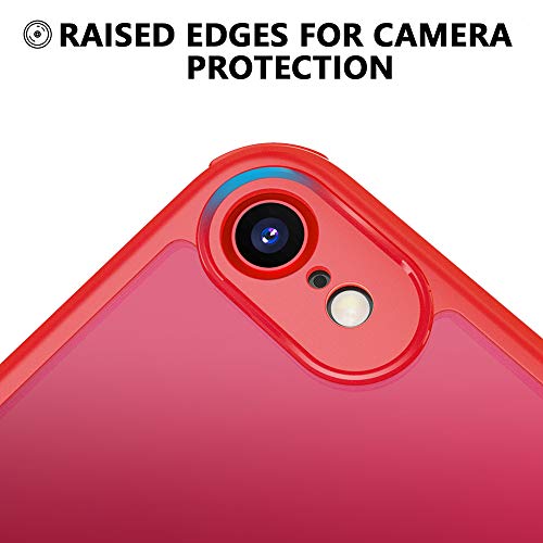 LOFTer 360 Case Compatible with iPhone SE 2020 Case with Builtin