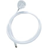 DU-MOST Aerosol Can Extension Kit, 24" Flexible PVC Hose | 360-Degree Brass Nozzle, Reusable &amp; Fits Fluid Film Rust &amp; Corrosion Protection Cans, Clear