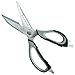 Heavy Duty Home Kitchen Shears by PQS with Non-Corrosive Stainless Steel Blades and Ambidextrous Grip Best Multi-Functional Scissors 8-in-1 With Magnetic Holder – As Sharp As Any Knife