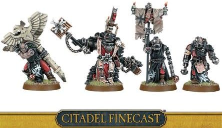 Chaplain Grimaldus &amp; Retinue