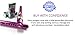 Penlight (Purple) Oak-Lite's Nurse Penlight (2 Pack and AAA Batteries Included) with Pupil Gauge and Pocket Clip. Perfect 2018 Gift for Doctors EMTs and Nursing Students