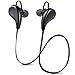 Bestfy Wireless Sports Bluetooth Headphones V4.1 Stereo In-ear Noise Cancelling Sweatproof Headset with Microphone for iPhone iPad iPod Samsung and Android Devices (Black)