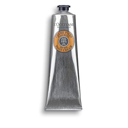 L'Occitane 15% Shea Butter Foot Cream Enriched with Lavender & Arnica, 5.2 oz.