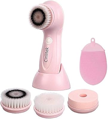 rotating face scrubber