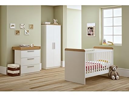 Banbury Nursery Furniture Set Ivory And Oak Amazon Co Uk