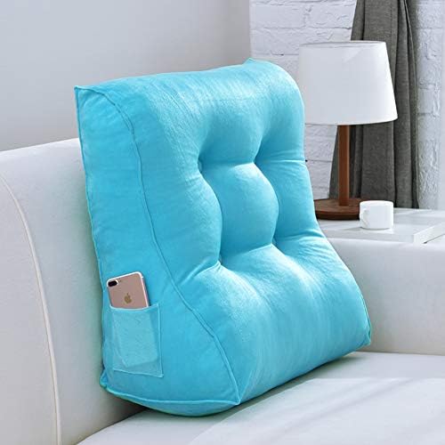 の B08k4qy7ns 読ん クッション ベッドの背もたれ枕 1 子 テレビを見る I 家電 カメラ ソファ 寝癖枕 学生 ホーム 子 ベッドサイドのバック 55x30x60cm 22x12x24inch リムーバブル ソフト