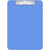 Hongri Plastic Clipboard with Pen Holder, Blue 8.5x11 Clip Board | Letter Size 12.5 x 9 in for Classroom, Office, Students, Nurses and Women, office &amp; School Supplies