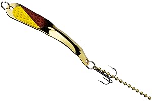IRON DECOY Steely Fishing Lure Spoon, Casting, Trolling, Jigging, Ice, Lake, River, Stream, Freshwater, Trout, Bass, Walley, Salmon, Crappie, Pike