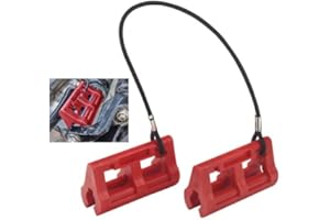 YG Culture 4 Inch Outboard Motor Steering Lock, Hydraulic Stabilizer for Trailering, Motor Transport Security, ABS Material