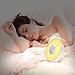 Wake Up Light Alarm Clock - Digital Led Sunrise Simulator Alarm Clock Radio FM RGB White Adjustable Color Changing Touch Display Circular Modern Wake Up Table Lamp Light