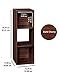 ClosetMaid Cubeicals 3 Cube Storage Shelf Organizer Bookshelf - Vertical/Horizontal, Easy Assembly - Dark Cherry Finish