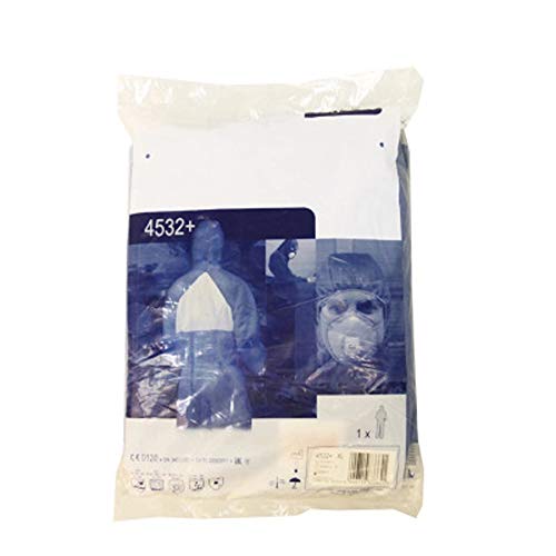 Lay-Protective-Coverall-Hooded-Radioactive-Suit-Elastic-Waist-Clothing-Anti-Static-Anti-Chemical-Radiation-Protection