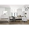 Roundhill-Furniture-Stout-Contemporary-Panel-Bedroom-Set-with-Queen-Bed-Dresser-Mirror-2-Night-Stands-White Roundhill Furniture Stout Contemporary Panel Bedroom Set with Queen Bed, Dresser, Mirror, 2 Night Stands, White