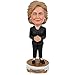 Hillary Clinton 2016 Bobblehead Bobber Standing On Presidential Pedestal