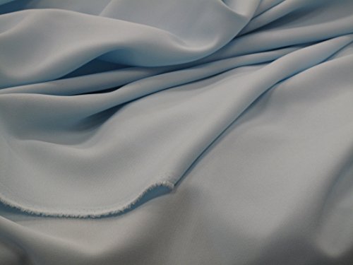 white Solid Poly Poplin Fabric By The Yard - 1 Yard
