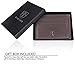 Travando ® Front Pocket Wallet Minimalist Slim Wallets for Men TEXAS - 9 Card Slots - RFID Blocking - Thin Card Sleeve