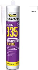 Sika Everbuild Everflex 335 Premium Silicone Sealant White 295ml Low Modulus view 2
