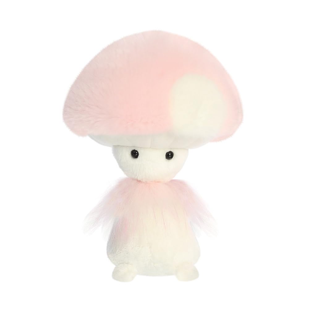 Aurora, 34277, Sparkle Tales Pretty Blush Fungi Friends 9In, Soft Toy, Baby Pink & White
