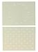 US/American Flag Mini-Stencils - 13 Star Revolutionary War & 50 Star Fields - 5 Inch H x 7 Inch L- 2 Piece Set