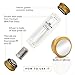 MAYA LUXURIOUS Tea Infuser Bottle Leakproof Double Wall Glass Travel Tea Mug with Stainless Steel Filter - BPA Free Tea Tumbler + Strainer for Loose Leaf Tea
